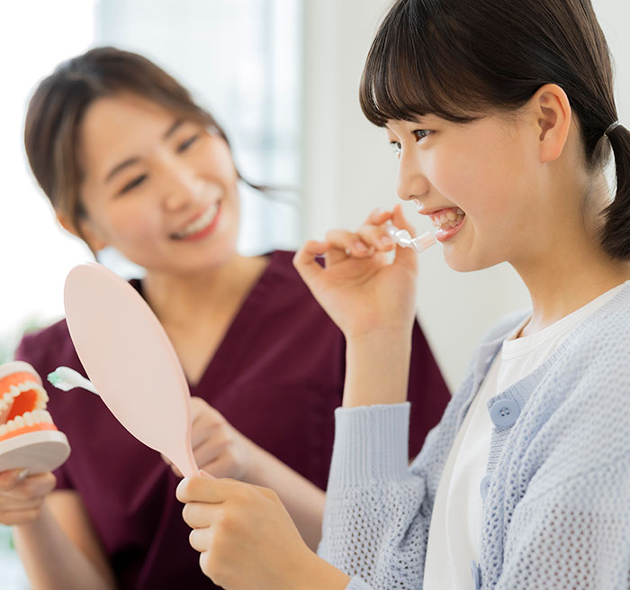 成長に合わせたサポート